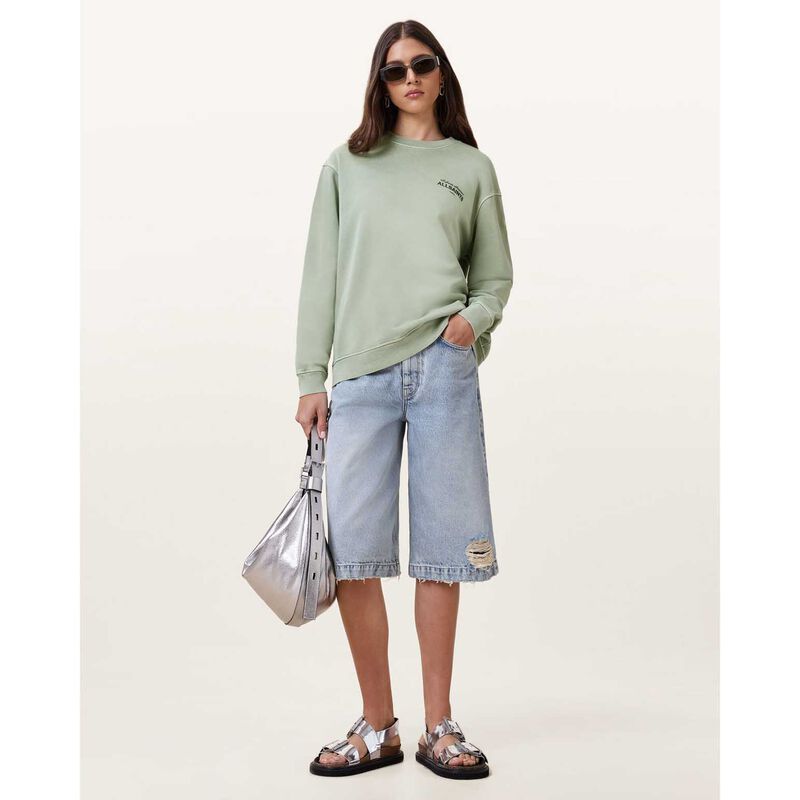 AllSaints Etta Soleil Oversized Sweatshirt image number 3